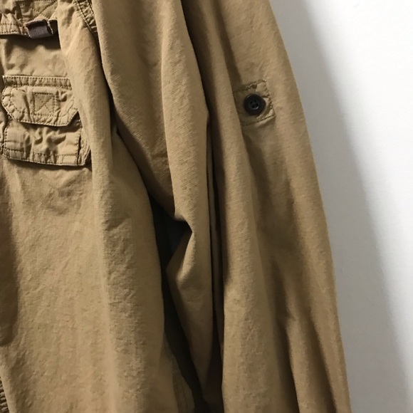 Nice Stylish Camel Button Down Shirt! - Picture 5 of 14